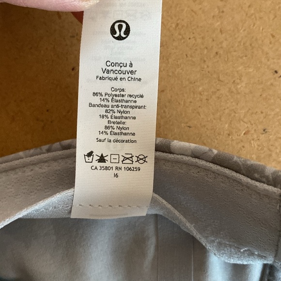 Lululemon Gray Camouflage Cap. OS - Picture 7 of 7